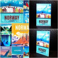 ราคา แม่เหล็กติดตู้เย็น อะครีลิค นอร์เวย์ 2x3 นิ้ว Souvenir Acrylic Fridge Magnet Norway set A 2x3" (5023152373)