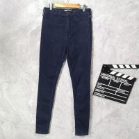 ราคา ผ้ามือสอง กางเกงยีนส์ผ้ายืดเอวสูง HOLLISTER (24818832767)