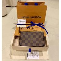 ราคา LV mini Pochette Damier (มือสอง)แท้ Dc20 ใหม่สุดๆ (19187090780)