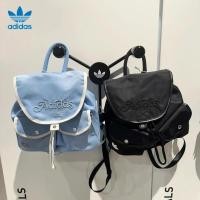 ราคา ♞,♘,♙สินค้าพร้อม100% Adidas Originals Frog Backpack Womens Fashion Casual Student Bag ert (28017382837)
