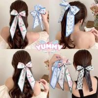 ราคา Yummy Shopพร้อมส่ง (VO-39) ยางรัดผมน่ารักๆ ดีเทลแต่งโบว์สไตล์ดาหลี มินิมอล (43258237853)