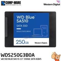 ราคา WD SSD BLUE SA510 2.5" 250GB, SATA 6GB/s, Read 555MB/S, Write 440MB/S - WDS250G3B0A - 5Y Warranty (11698379439)