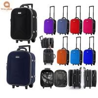 ราคา WHEAL BKK Luggage Wheal กระเป๋าเดินทาง กระเป๋าล้อลากหน้าโฟมขนาด แบบซิปขยาย2 ล้อด้านหลัง 16 นิ้ว รหัสล๊อค Code F2121-16 (22653133878)