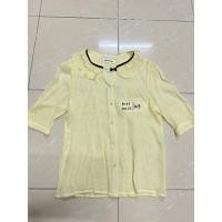 ราคา เสื้อคอปกสีเหลืองอ่อนผ้าฝ้าย ผ้าดีมาก (28169800189)