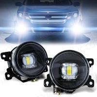ราคา Super Bright LED เลนส์รถหมอกโคมไฟสําหรับ Honda Civic Accord CR-V Fit City สําหรับ Ford Focus Fusion Fiesta C-Max 120W (26513750340)
