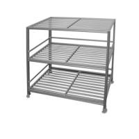 Sanki ชั้นคว่ำจานอลูมิเนียม 3 ชั้น แบบตะแกรง ขนาด 82 x 42 x 85 ซม. รุ่น DSA M03S