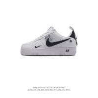 ราคา Nike Air Force 1 07 LV8 Utility Black Casual Shoes ID AJ7747-100 Warranty for 5 years (27450951436)