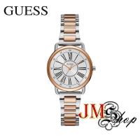 ราคา GUESS Jackie นาฬิกาข้อมือผู้หญิง สายสแตนเลส รุ่น W1148L4 (Sliver/Rose Gold) (1525718888)