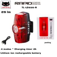ราคา ไฟท้ายจักรยานกระพริบแคทอาย CATEYE , RAPID MINI, TLLD635R,ไฟสีแดง (5875471030)