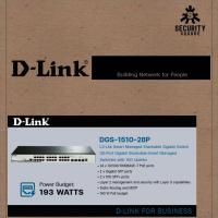 ราคา D-Link Gigabit Stackable Smart Managed Switch with 10G Uplinks รุ่น DGS-1510-28P (19477926566)