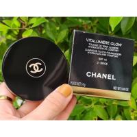ราคา ส่งต่อ !! แท้% CHANEL VITALUMIERE GLOW สี 21 BEIGE (With box) ใช้ไปน้อยมากๆ (8624784599)