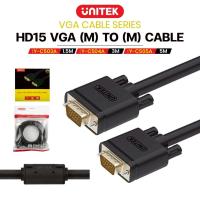 ราคา Unitek Cable VGA M/M สายต่อจอคอมพิวเตอร์ VGA MaleTo Male 15pin ความยาว 3M (41560747410)