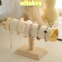 ราคา Witakey ขาตั้งโชว์สร้อยข้อมือ, สร้อยคอนาฬิกา Hairband T-bar Jewelry Chain Rack Holder, สะดวกผู้หญิง Gold Storage Stand (29156961454)