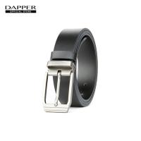 ราคา ,DAPPER เข็มขัดหนังแท้ Slim Pin Buckle Belt สีดำ (BBCB1/1911PN4) uoi (28113789158)