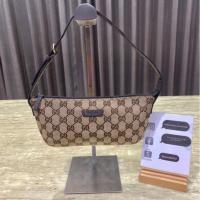 ราคา Gucci pochette bag ของแท้ มือสอง กุชชี่ แบรนด์เนม (24958386134)