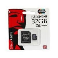 ราคา เมมโมรี่การ์ด Kingston Micro SDHC / ความจุ 32 GB / Class 4 (992554693)