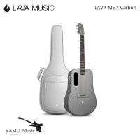 ราคา Lava MUSIC LAVA ME 4 Carbon Basic Fiber Acoustic Electric Smart Travel Guitar HILAVA 2.0 System with 3.5 นิ้ว TouchScreen FreeBoost 3.0 (27820928088)