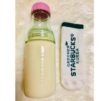 ราคา ขวดน้ำสตาร์บัคพร้อมปลอกใส่แก้วเกาหลี (1633673572)
