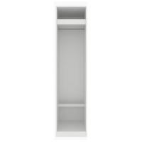 Koncept Furniture ตู้เสื้อผ้าบานเปิด สีขาว รุ่น BLOX 19215006