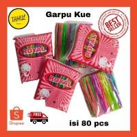 ราคา 80 ชิ้น!!! ส้อมผลไม้ ส้อมเค้กพลาสติก / ส้อมผลไม้ / ส้อมพุดดิ้ง / ส้อมพลาสติกขนาดเล็ก / ส้อมพลาสติกรอยัล (43555826168)