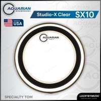 ราคา Aquarian หนังกลองทอม Studio-X Clear Drumhead SX10 หนังกลอง งานแท้ 100% Made in USA. (24855840044)
