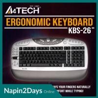 ราคา คีบอร์ด​ Keyboard.A4tech​ Wired​ Multimedia Ps/2 #KBS-26 (12653735284)