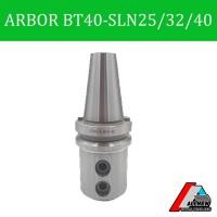 ราคา หัวจับอาร์เบอร์ ARBOR BT40-SLN25/32/40 อาร์เบอร์ไซส์ล็อค มีน็อตสำหรับขันก้านให้แน่น สำหรับเครื่อง CNC (21051588218)