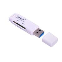ราคา Oker อุปกรณ์อ่านการ์ด USB3.0 รุ่น C-1934 Card reader (23143759600)