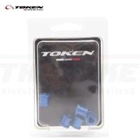 ราคา ❤ สำหรับชั้นเดียว น๊อตใบจานจักรยาน 5 ตัว Token Al-K083 Alloy Ch (27950546264)