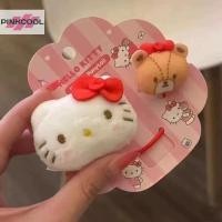 ราคา Pinkcool Sanrio Kawaii Hello Kitty All-Matchหัวเชือกการ์ตูนหวานตุ๊กตาหมีเชือกผมผมหางม้าสูงอุปกรณ์เสริมผมสาวของขวัญร้อน (26468399925)