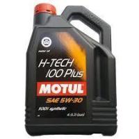 ราคา MOTUL SAE 5W-30 H-TECH 100 PLUS น้ำมันเครื่องสังเคราะห์แท้ 100% ขนาด 4 ลิตร (1608939862)