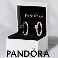 ราคา 100% PANDORA S925 จี้สร้อยข้อมือเครื่องประดับเงินแท้ Pink Chakra Heart Ring 193088C02 (25842471407)