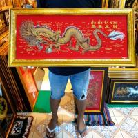 ราคา กรอบรูป มังกร ภาพมังกร รูปมังกร ผ้ากำมะหยี่สีแดง เสริมฮวงจุ้ย ของขวัญ ของที่ระลึก จัดฮวงจุ้ย เกษียณ ขึ้นบ้านใหม่ วันเกิด (25826857327)