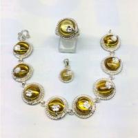 ราคา ♥️ชุดเงินแท้พลอยมณีใต้น้ำเหลือง เงินแท้925 (9011489131)