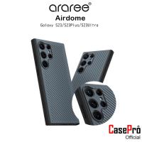 ราคา Araree Airdome เคสกันกระแทกเกรดพรีเมี่ยมจากเกาหลี เคสสำหรับ Galaxy S23/S23Plus/S23Ultra (ของแท้100%) (23725666035)