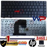 ราคา HP Keybord แป้นพิมพ์แล็ปท็อป Elitebook 8460p, 8460w, 8470p, 8470w Stick ProBook 6460b 6465b 6460 สีดํา (28687935309)
