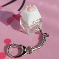ราคา Cat Pawl Keyboard Keychain Mechanical Keyboard Tapping Fidget Toys Key Chain Mechanical Switch Keycap Fingertip Gadget (28434699875)