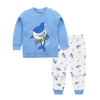 ราคา ขุดนอนเสื้อแขนยาวกางขายาวลายปลาฉลาม (3409311813)