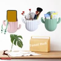 ราคา ชั้นวางแปรงสีฟัน แปรงแต่งหน้า ที่วางรีโมท ใหม่ กล่องเก็บรีโมทติดผนัง กล่องเก็บของแบบติดผนัง ใส่รีโมท รูปกระบองเพชร (19169005186)