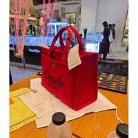 ราคา กระเป๋าโท้ท/กระเป๋าทรงสี่เหลี่ยมรุ่น New Year Cargo Tote Bag 26 With Coach Snake Script มือสอง (26880238011)