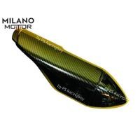 ราคา กันร้อนท่อ MSX ,MSX125 2013-2015 ,MSX125 (เก่า) เคฟล่าดำ5มิติ พร้อมสติ้กเกอร์ กันร้อนท่อไอเสีย (22647602060)