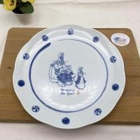 ราคา จานปีเตอร์แรบบิท Peter Rabbit ลายสีน้ำเงิน พร้อมกล่อง (22073561135)