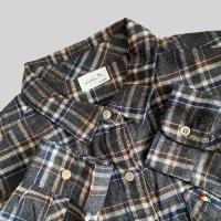 ราคา KEMEJA Arnold Palmer Grey Flannel Shirt - M (5) (43152701461)