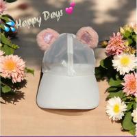 ราคา พร้อมส่งฟรี‼️ที่อุดหู1คู่ หมวกแฟชั่นพลาสติกมีหู กันน้ำ กันแดด กันฝน เล่นสงกานต์ (24841393982)