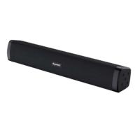 ราคา ลำโพงเสียงดี D-power ลำโพงบลูทูธ Bluetooth Soundbar Speaker M-99 สีดำ (24020559766)