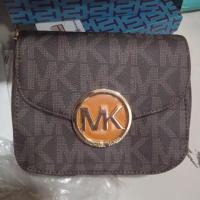 ราคา [RENERA Shop] Michael Kors Fillton Womens Small Crossbody Handbag สีน้ําตาล (28815215639)