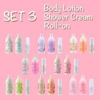 ราคา เซ็ต 3 ชิ้นโลชั่น ครีมอาบน้ำ โรลออน | set 3 Body lotion + Shower Cream + Roll-on | Oriental Princess (27681902594)