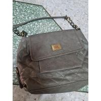 ราคา กระเป๋าสะพายไหล่หนัง Anne Klein สีเทา แท้ สภาพสวยมาก (22740430894)