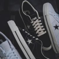 ราคา CONVERSE ONE STAR PRO LEATHER OX WHITE / BLACK free shipping รองเท้า true (25257849408)