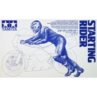 ราคา โมเดลฟิกเกอร์นักแข่งรถมอเตอร์ไซด์ Tamiya 1/12 TA14124 STARTING RIDER (12153545047)